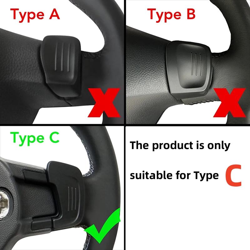 Car Steering Wheel Paddle Shift Extend Shifter Sticker For Vw Golf 7 7.5 Gti Mk7 Gte Gtd Rline Volkswage Polo Scirocco Jetta Gli