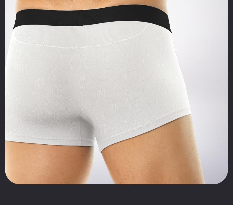 Męskie bokserki Aoyuan typu bullet z separacją, oddychające