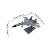 1:100 Scale Fighter Model Collection Alloy Airplane Model for Bar Home Shelf