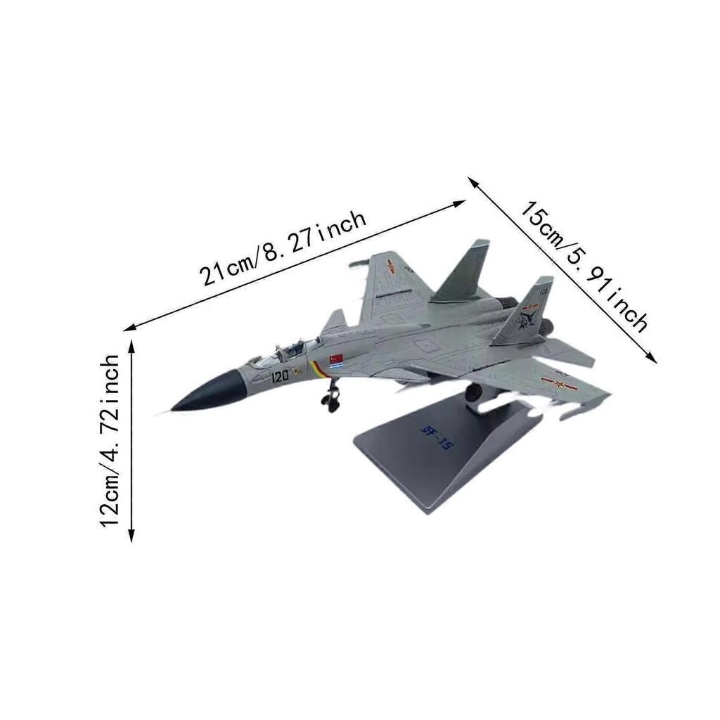 1:100 Scale Fighter Model Collection Alloy Airplane Model for Bar Home Shelf