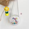 Unicorn Design Shoulder Bag For Toddler Girls Lightweight Lining Polyester