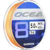 Shimano Ocea 8 Fishing Line 400m 5.0号 5 Colors LD-A81S Fishing Line
