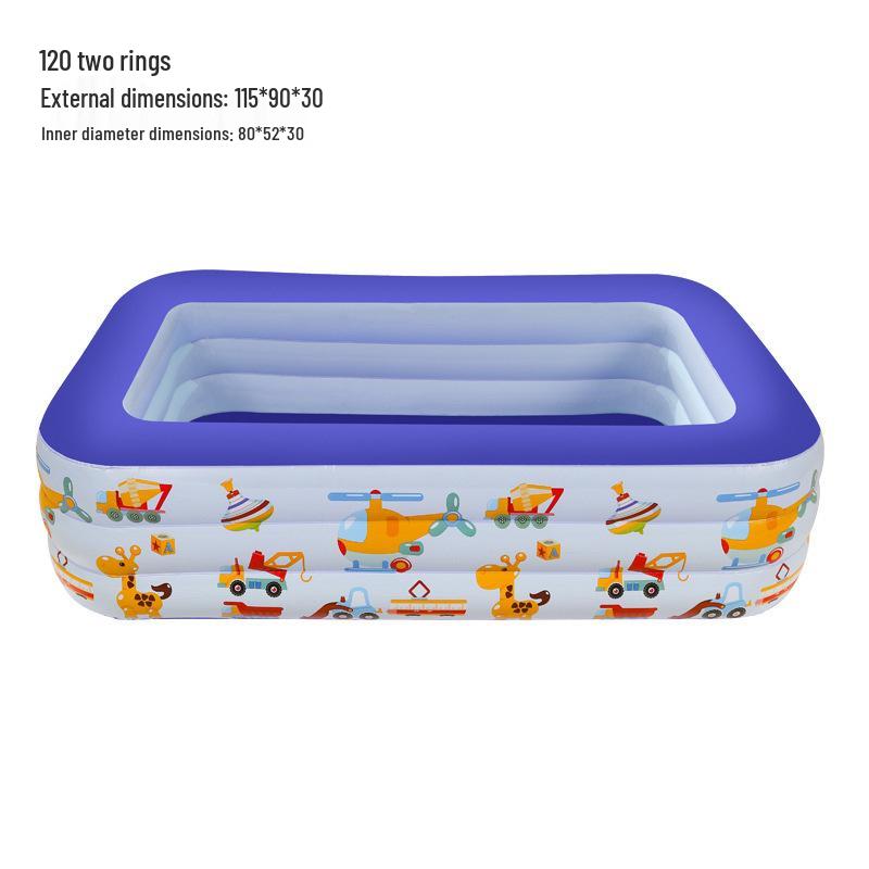 Inflatable Outdoor Pool - Baby Bath & Parent-Child Water Play Ball Pit