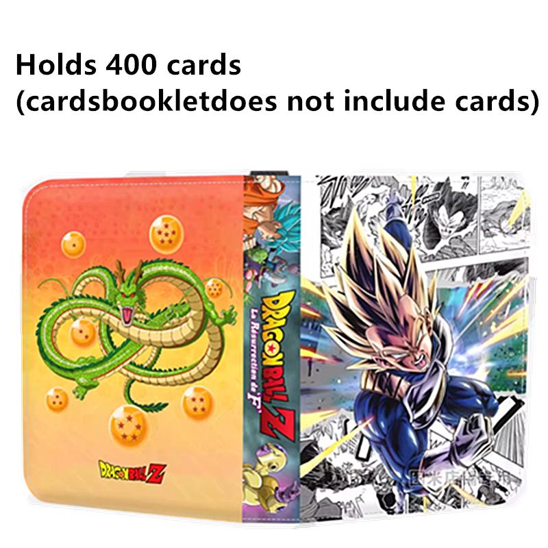 Cards Album Book 400900Pcs Anime Map Letter Holder Binder Action HD Collection Cards Protector Folder Gifts