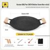 ZISIZ Korean-Style Induction Camping Grill Pan