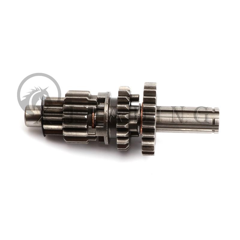 110cc 125cc Motorcycle Transmission Gear Box Main Counter Shaft For Chinese YX110 YX125 Engine Pit Dirt Bike Motocross parts