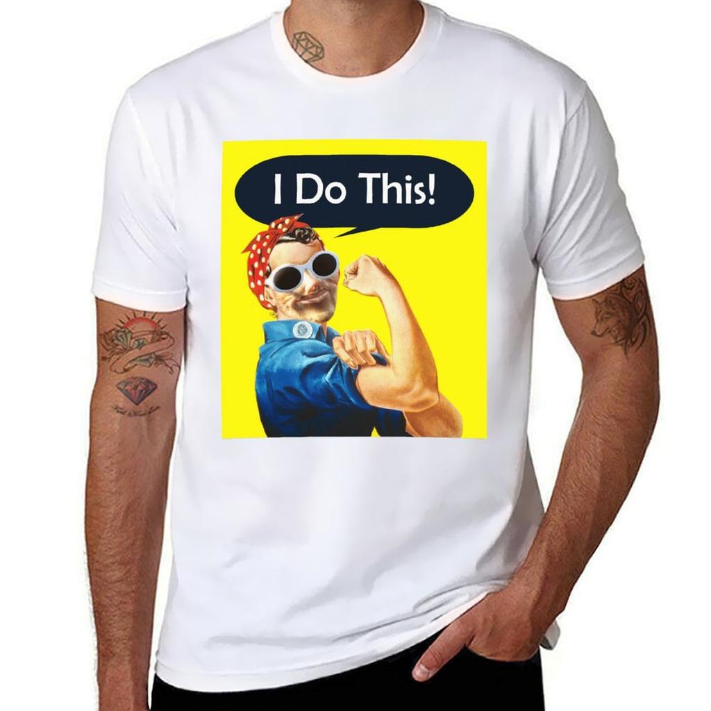 The Final Pam As Rosie Riveter (Pammy Riveter) TShirt Lightweight Gym Training TShirt