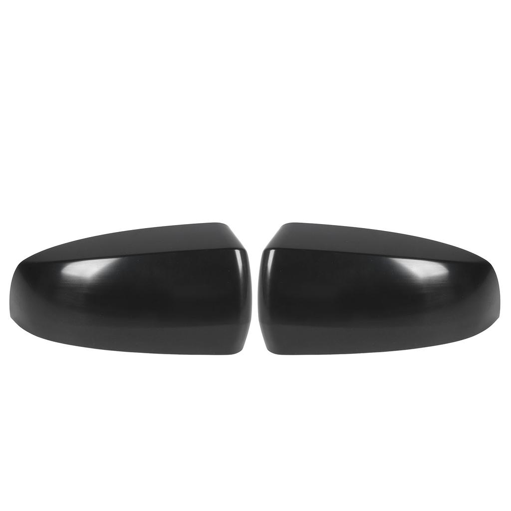 Seitenspiegelkappenabdeckung Unlackiert Schwarz UV-Schutz Kratzfest Seite Rückspiegelkappe