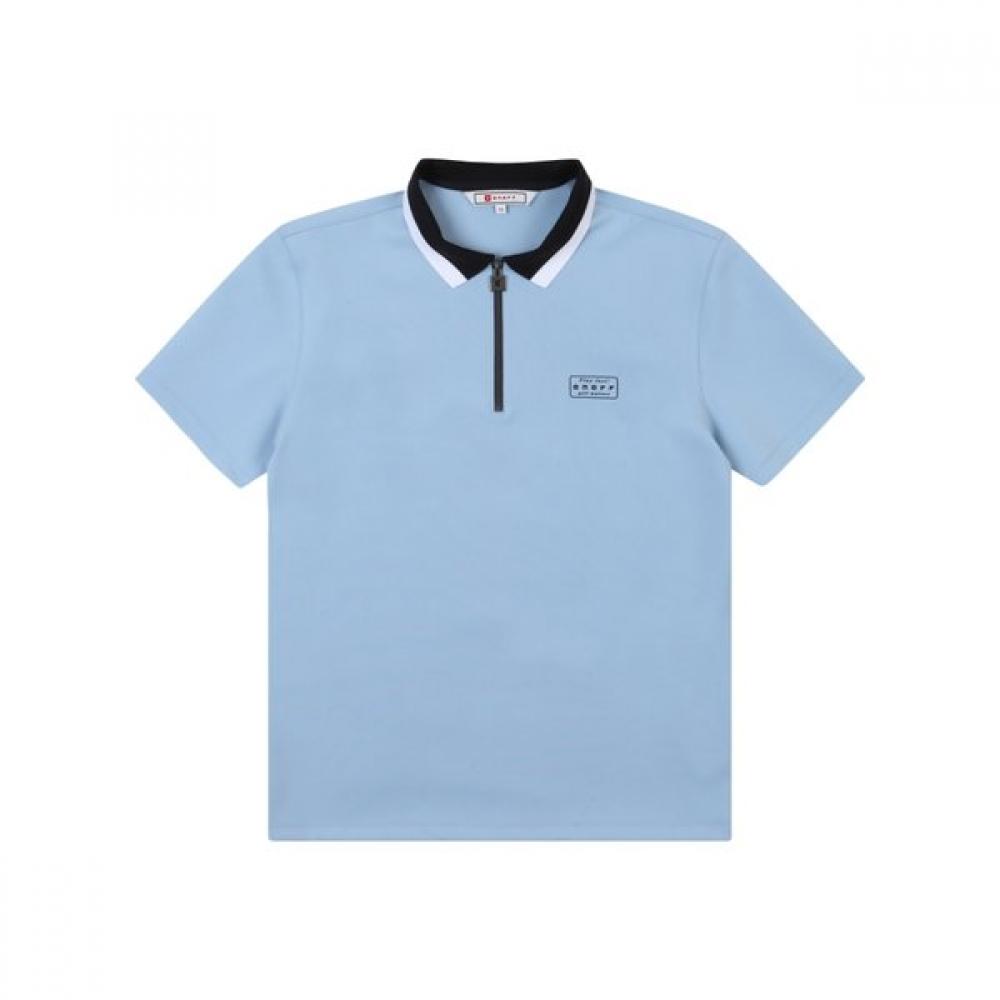 Onoff Men Half Zip Neoprene T shirT Of9043ga Blue 48