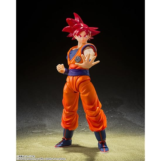 TAMASHII NATIONS S.H.Figuarts Dragon Ball Super Super Saiyan God Son Goku -Saiyan God Made Possible