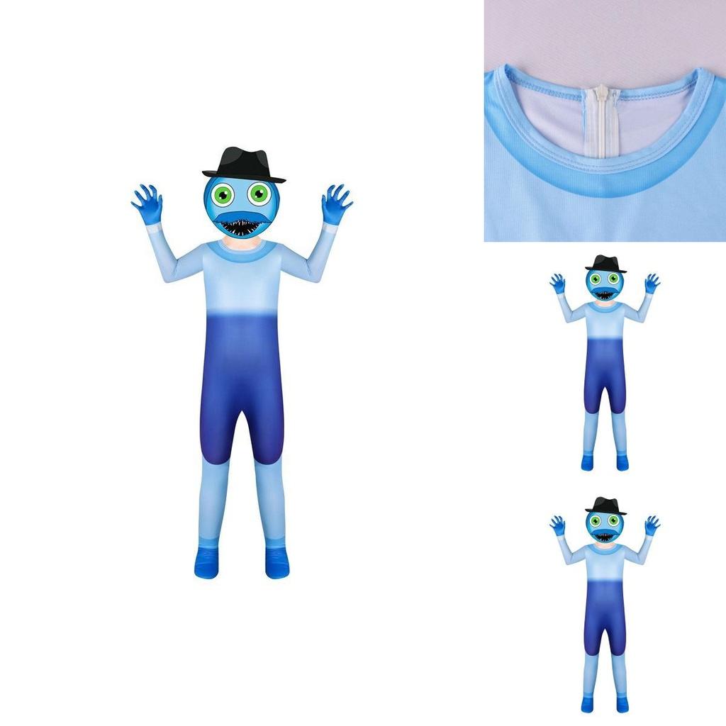Poppy Playtime Huggy Wuggy Dad Cosplay Jumpsuits Mask Party Costume Outfits Perfect For Cosplay Parties And Halloween!