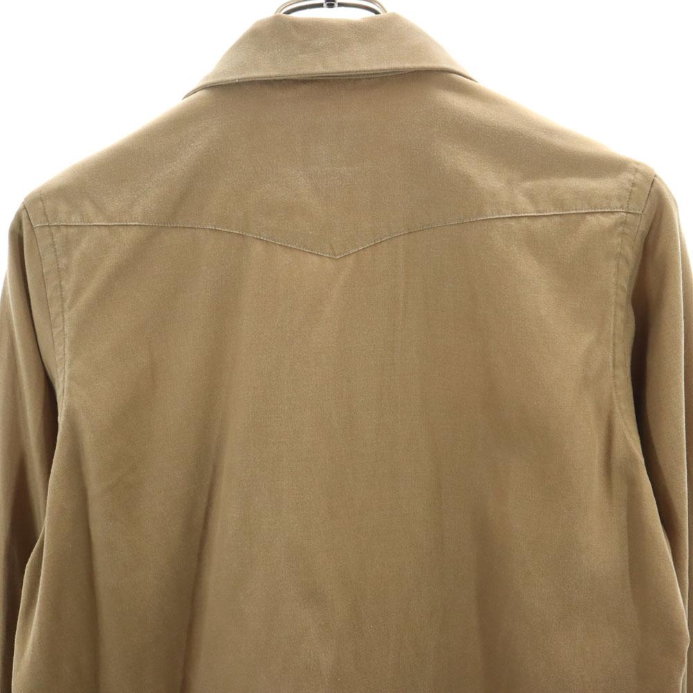 NEPENTHES Long sleeve shirt S Brown Men's Used