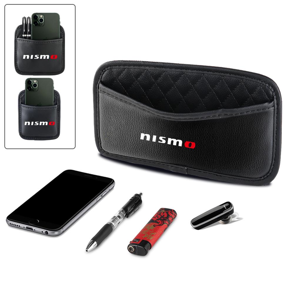 For Nissan ArR4Hub Cap Car Interior Storage Bag Seat Back/door/center Console Storage Bag For Nissan Xtrail Qashqai Note Juke Sentra Nismo Leaf
