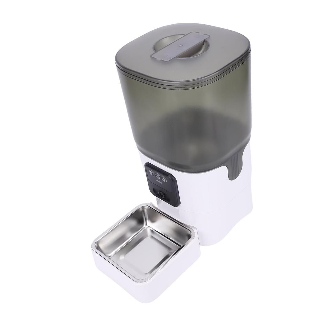 Automatic Cat Feeder with Camera 1080P HD Night Vision WiFi Pet Feeder Wide Angle Visual Dual Way Audio Mobile APP