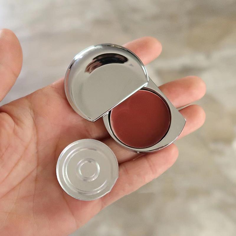 

Контейнеры с жестяной крышкой Slide Top, портативная магнитная металлическая пустая коробка для поделок, бальзамов для губ и твердых духов серебряный