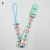 1pcs Baby Pacifier Clip Ribbon Chain Dummy Holder Soother Nipple for Infant Clips Leash Strap