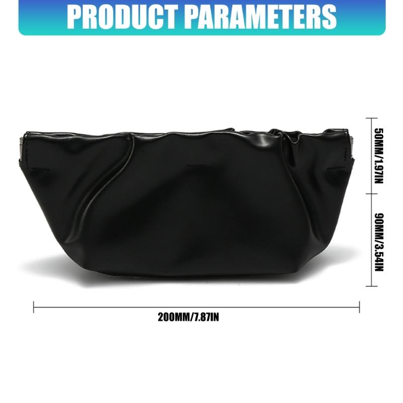 Elegant Cloud Shape Eyeglasses Case For Sunglasses Reading Glasses With Large Storage Space Automatic Closing Design