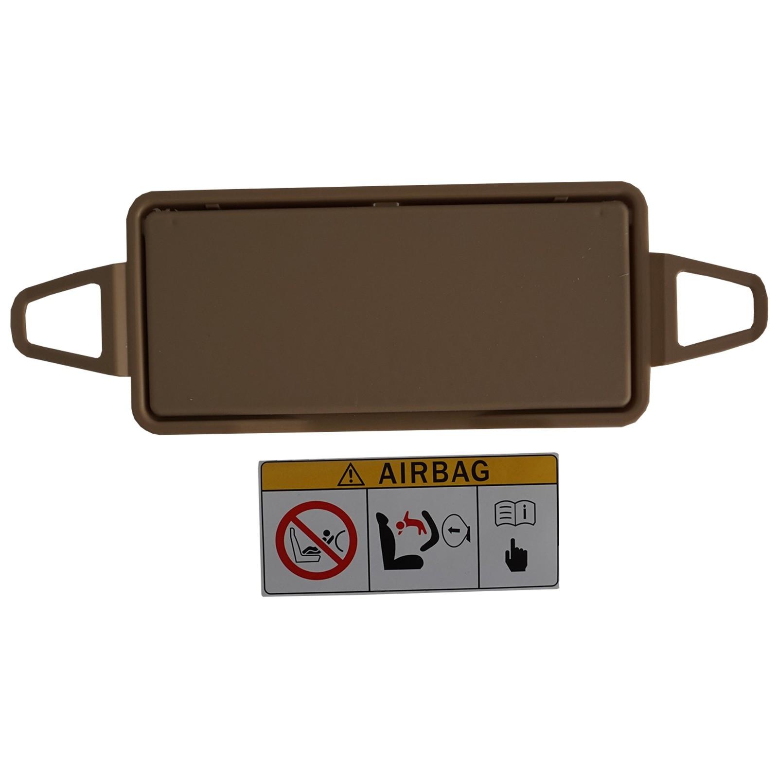 EDP1006 Sun Shade Visor Makeup Cosmetic Mirror Cover Beige 2128103710 For Mercedes E W212 CLS W218