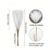 A Set of 15 Artificial Flowers Rainbow-Colored Pampas Grass Bouquet Intended for Wedding Decoration Measures 21.65 Inches in Length