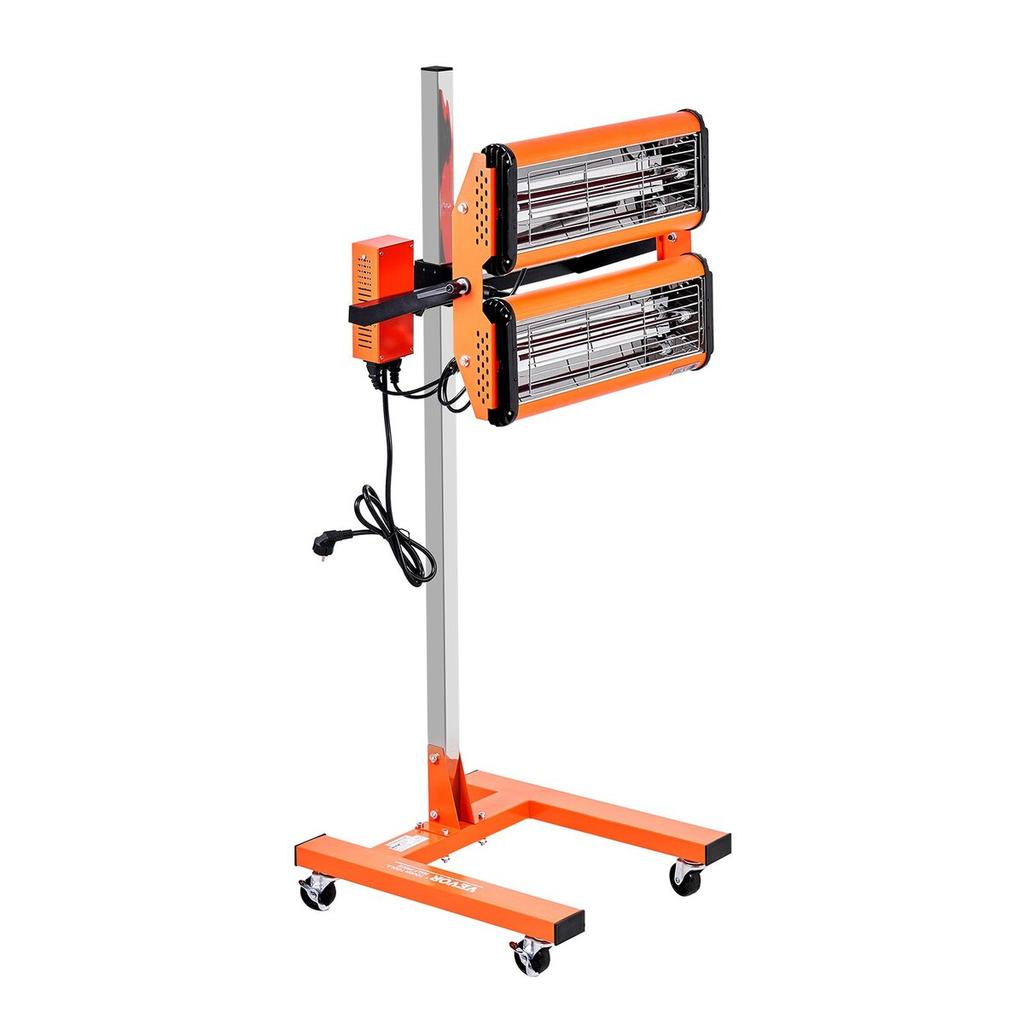 2200W High Power Infrared Paint Curing Lamp for Auto Drying Body Heating