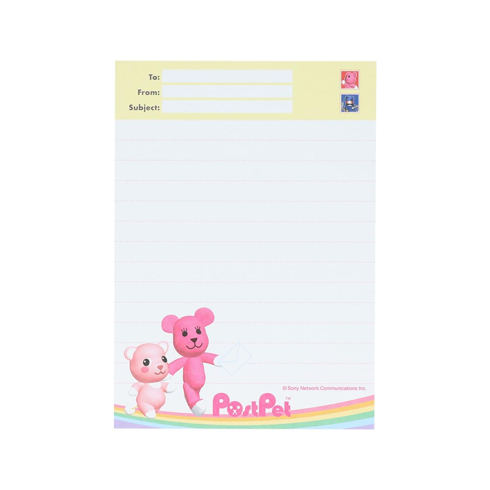 Stationery PostPet Goods Memo Pad A6 Momo Komomo S2849100 Sun-Star &