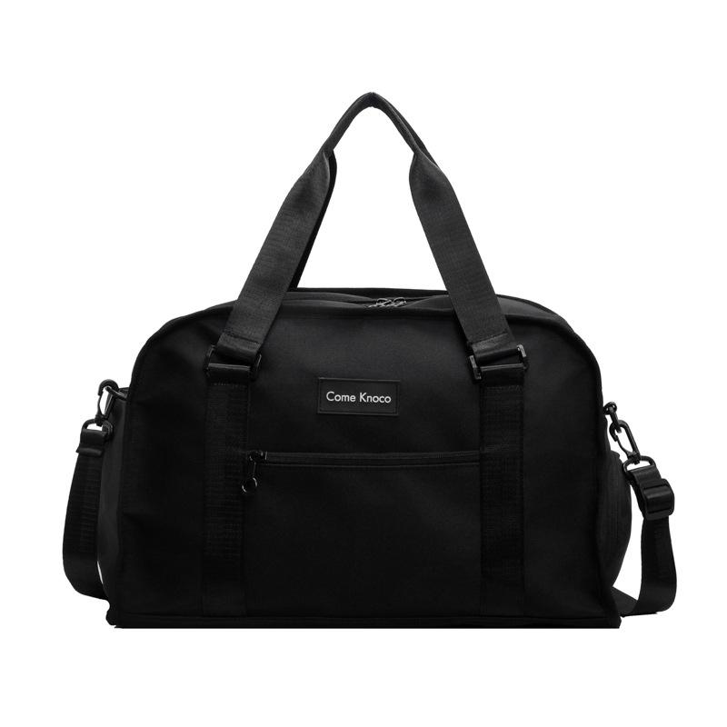 

Дорожные сумки Мужская и женская ручная кладь Спортивные сумки для фитнеса большой вместимости Сумки для хранения На открытом воздухе чёрный