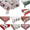 Moderne Weihnachts-Tischdecke Rechteckig Polyester Feiertags-Heimdekoration 150x180cm