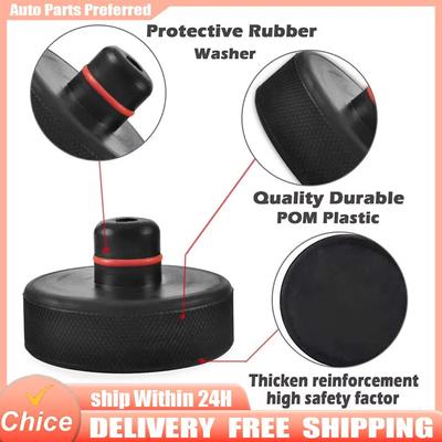 1-4pcs Jack Pads for Tesla Durable Rubber Lifting Pucks for Model 3/S/X/Y 2013-2025 Protects Battery Chassis Easy Install By