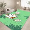 Cute Fat Tiger Cartoon Bedroom Carpet Living Room Decoration Sofa Carpet Children's Game Mat Bedhead Carpet Desk Corridor Mat