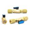 Corrosions Resistant Brass Water Connector Featuring Integrated Valves Switches For Quick Shutoff