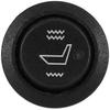 Aramox Universal Round Seat Heater Switch, Hi Low Heat Control, Black, Manual Operation