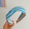 Bohemian Ethnic Summer Colorful Sponge Twist weaving Hairband Headband Adult Hair Accessories Hair Jewley