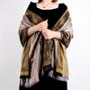 New Spring and Autumn Thin Jacquard Scarf Shawl Women's Long Scarf Headscarf Air Conditioning Warm Shawl