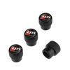 ANS1  4pcs Car Wheel Tire Valve Caps Dustproof for Toyota GR Sport Gazoo Camry Corolla Hilux Tacoma Aqua Avensis CHR Prius Yaris Rav4