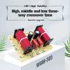 3 Way Speaker Crossover Circuit Treble Midrange Bass Module Frequency Divider Home Loudspeaker Filter Refit Accessory