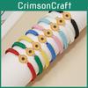 Handmade Sunflower Friendship Bracelet With Floral Design For Women And Couples