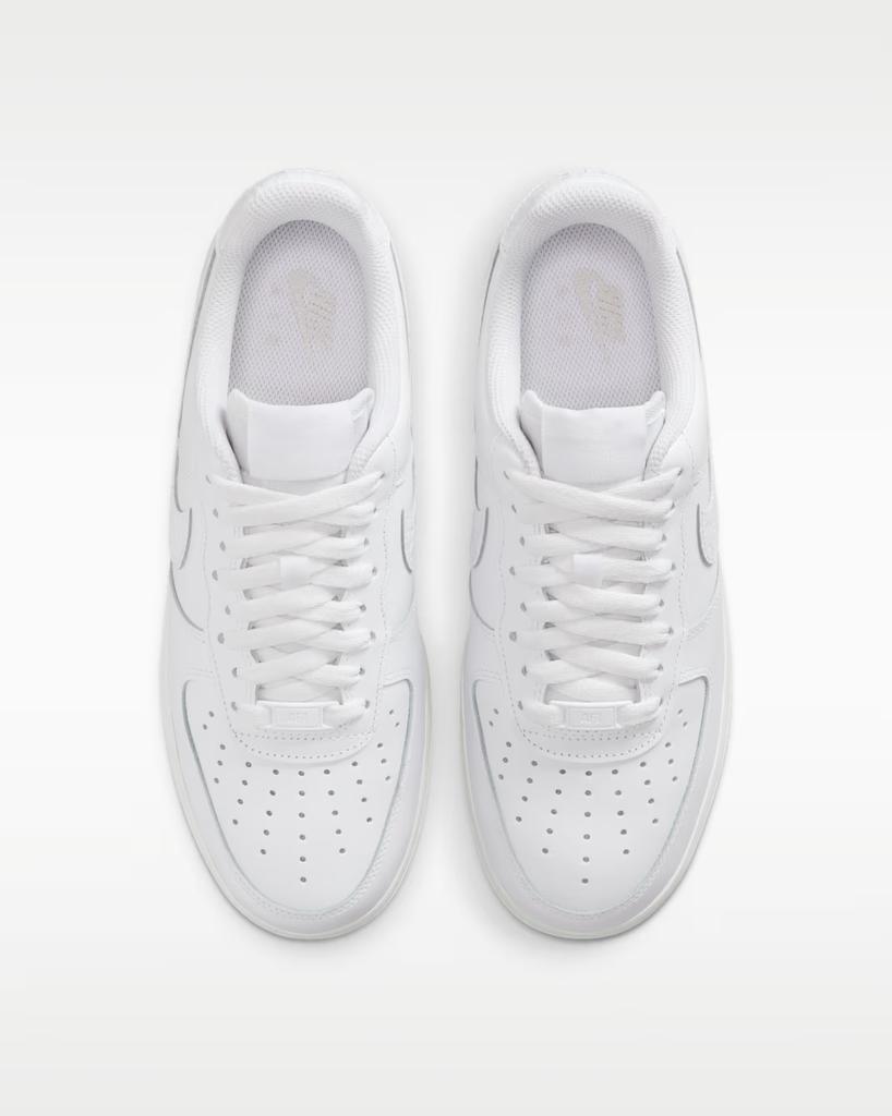 IO4837-100 Nike Air Force 1 Low Pebble Croc White (Women's)