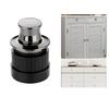 Zinc Alloy Hidden Cabinet Drawer Pulls Embedded Cupboard Handle Adjustable Spring Bounce Knob Household Furniture Handle