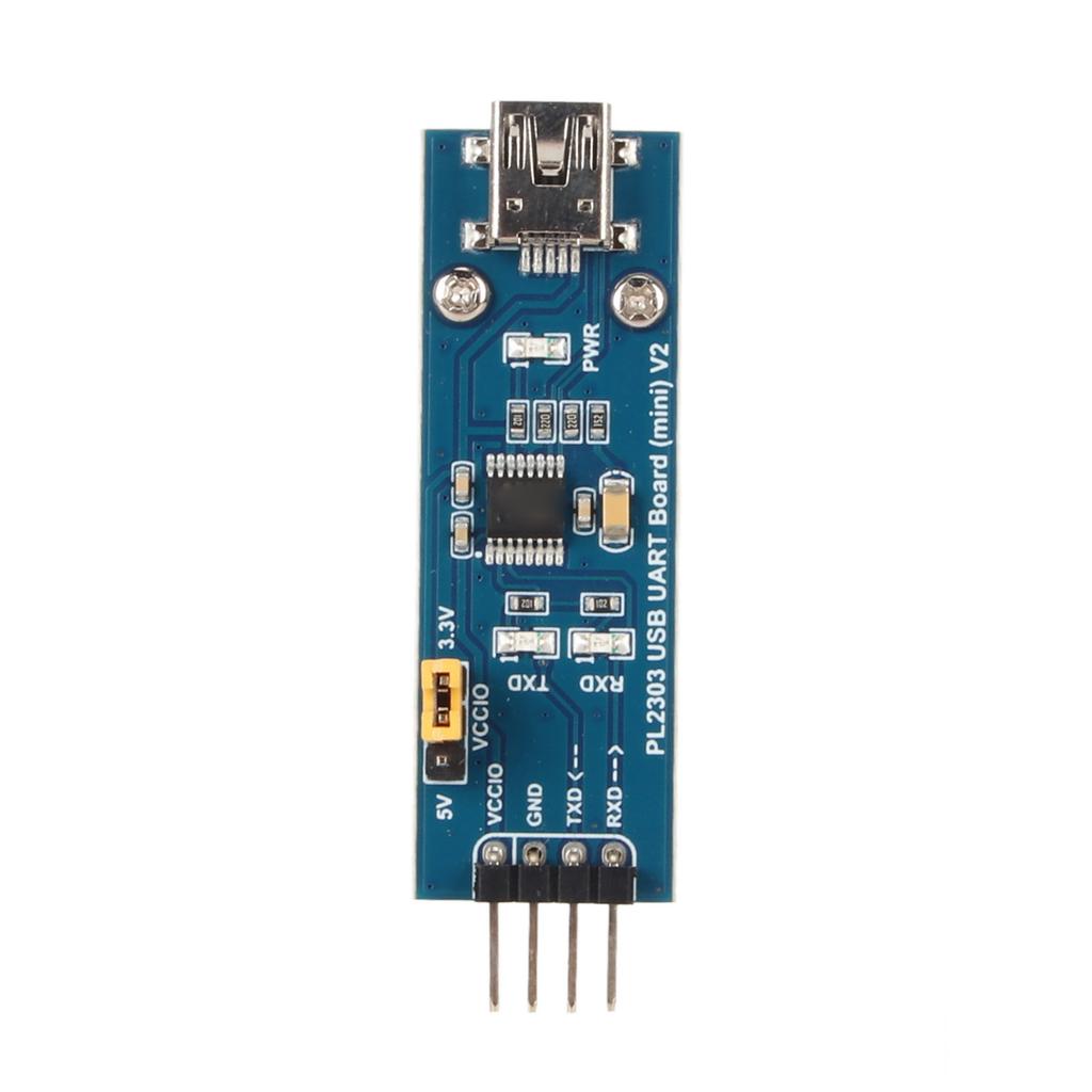 USB zu UART TTL Modul USB Mini AB Stecker 3 Leistungsmodi 3 LED USB UART Serielles Adaptermodul für Win XP 7 8 10 11