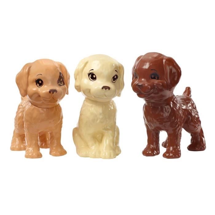Barbie - famille coffret le bain des chiots, poupée blonde et 3 figurines de chiots, avec baignoire et accessoires, jouet po 1065