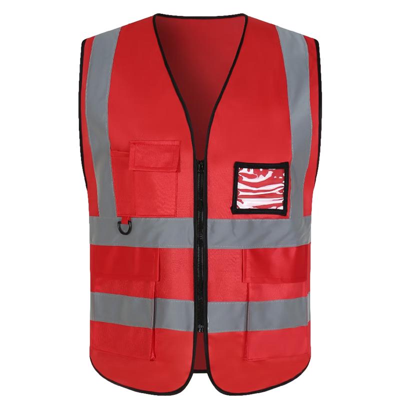 High-Visibility Reflective Safety Vest