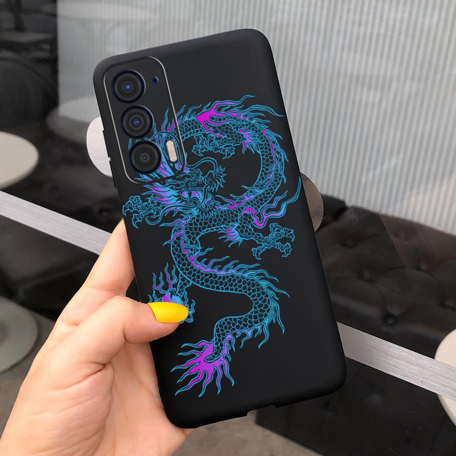Silicon Case For Motorola Edge (2021) / Edge 5G UW (2021) Fashion Sunflower Daisy Pattern Soft Phone Cases For Edge 2021 XT2141