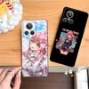 Custodia per cellulare in TPU opaco Anime Hakari Hanazono per Realme 15 14 13 12 11 10 9 Pro Plus T i Lite 5G Copertura con Stampa Colorata
