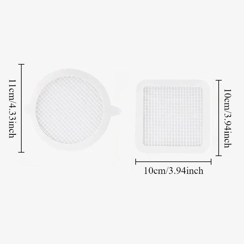 Multi Purpose Strainer Disposable Anti Clogging Floor Drain Stickers Kitchen Bathroom Bathroom Kitchen Debris Hair Filter