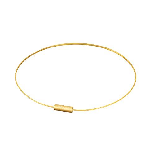 AXF EX Airy Wire Necklace, Gold, Size S (45cm)