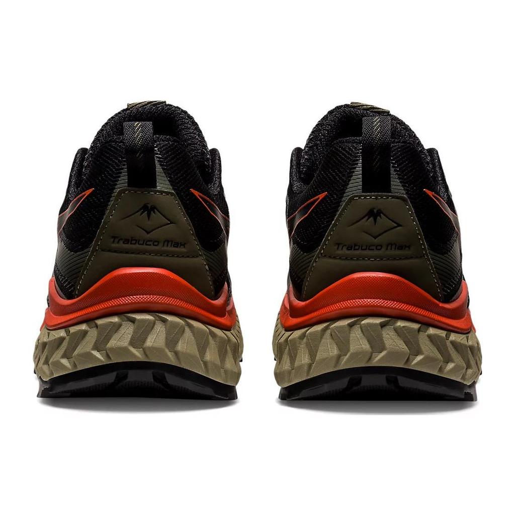 Asics Trabuco Max Black Cherry Tomato Men Sneakers 1011B028-006