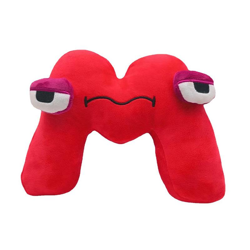HEET Knuffelpoppen Engelse Alfabet Lore Legende Knuffelpop Kinderen Verlichting Onderwijs Schattig Speelgoedpop Kerst- en verjaardagscadeaus