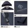 SHANSHAN Men's Detachable Hooded Business Casual Jacket