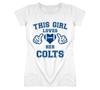 This Girl Loves Her Indianapolis Colts Football T Shirt Mens Womens Tees Top