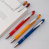 10PCS Retractable Metal Ballpoint Pen 2 In 1 Touch Screen Stylus Black Ink Pens for School Office Stationery Writing Supplies